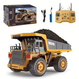 Rechargeable RC Dump Truck Toy