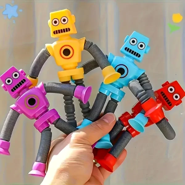 Retractable Robot Toys Random Colour