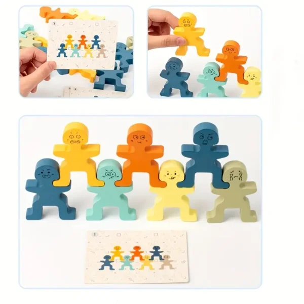 Stacking Balance Blocks for Kids