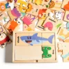 Wooden Animal Puzzle Toy