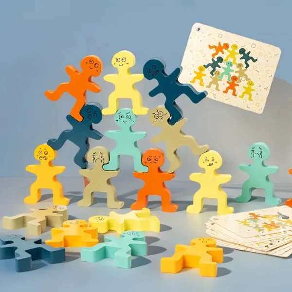 Stacking Balance Blocks for Kids