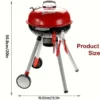 9c9267d5-6eec-4a9b-9249-5e4d597899c8.webp Kids' BBQ Grill Playset with Rotating Casters