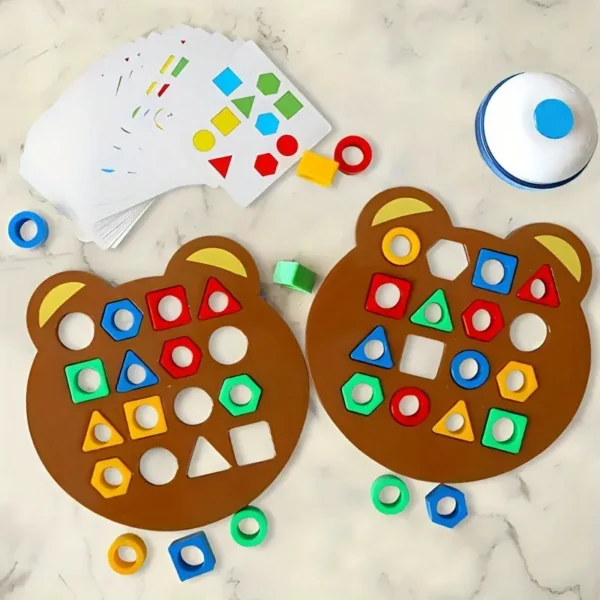Bear Shape Matching Toys