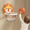Cartoon Animal Basketball Hoop Set