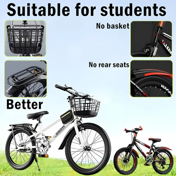 Kids Mountain Bike with Back Seat 20inch